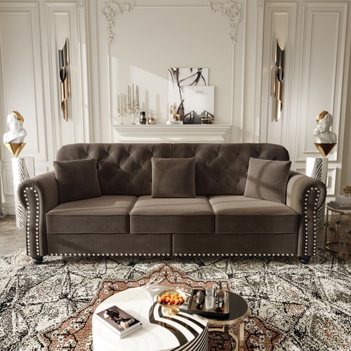 Chesterfield velvet sofa - chesterfield,