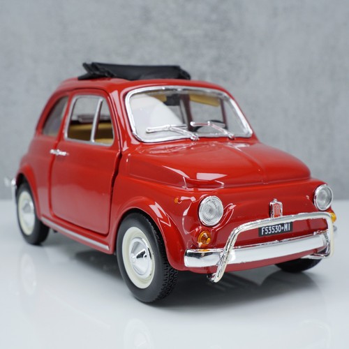Fiat 500 bburago red - fiat, 1:24