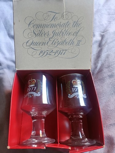 Dema silver jubilee goblets - dema, x2