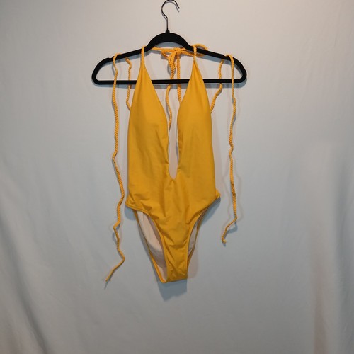 Nwot deep plunge backless - l,
