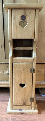 Vtg wooden country toilet - vtg,