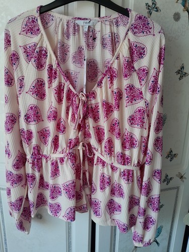 Ladies next top heart rose - top,