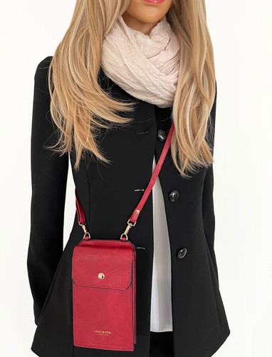 Small plain clutch bag purse - clutch,