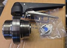 RJT 1 1/2" BUTTERFLY VALVE 316