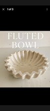 Handmade Unique Fluted Bowl -