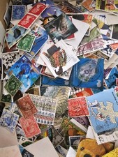 2000+ British Off Paper Stamps – Unsorted Collector’s Lot for Study & Sorting