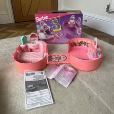 barbie casetta arredasorprese pull pop play house coffret voyage 1995   