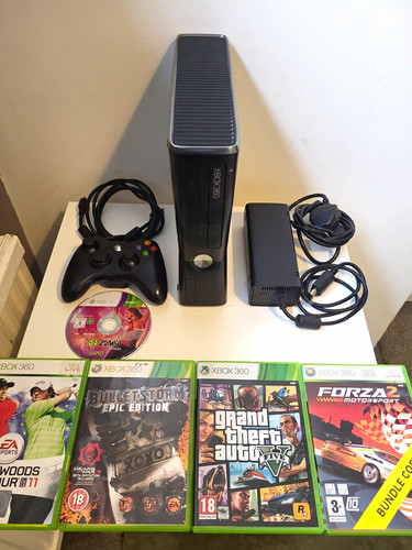 Microsoft xbox 360 black pal - 360,