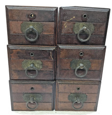 6 Antique Sewing Cabinet