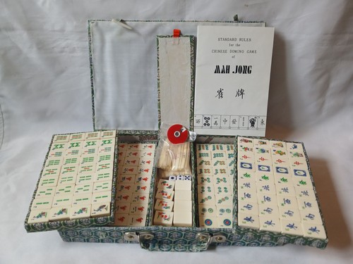 Mahjong set 152 bone bamboo - 152,