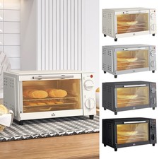 Mini Oven 9L Countertop Electric Toaster Oven w/ Adjustable Temp Timer