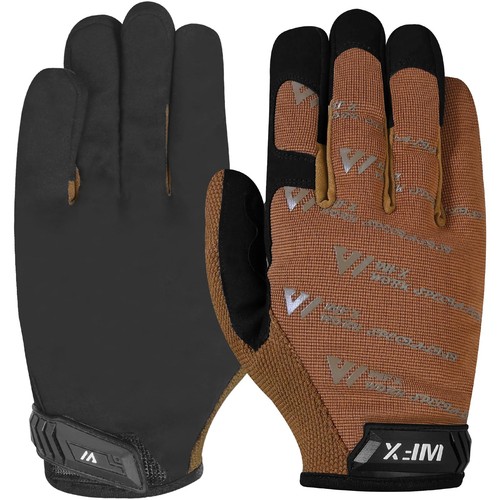 Safety work gloves synthetic - gloves,