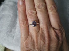 Colour Change Fluorite ring