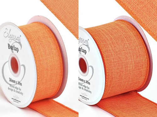 Orange wired edge - orange,