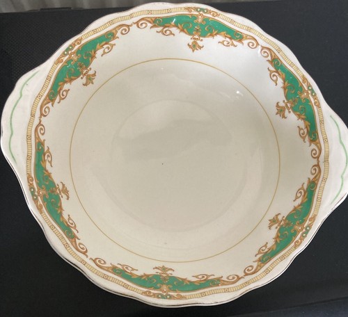Grindley cream green petal - green,
