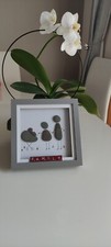 Framed Pebble Art Picture Gift