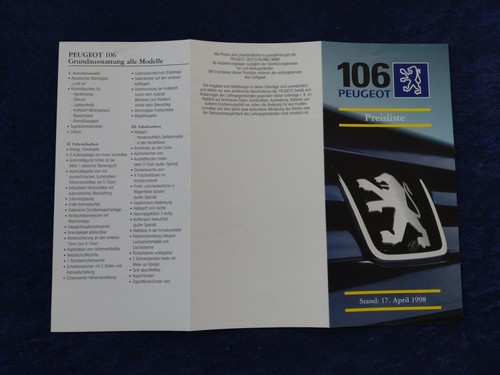 Peugeot 106 price - 106,