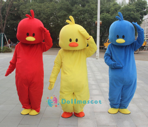 Cute duck mascot costume - duck,