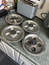 4 original Fiat Argenta wheel hubs, these came off a Fiat Agenta see photo's