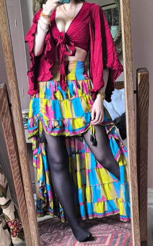 Boho festival floaty silk - floaty,