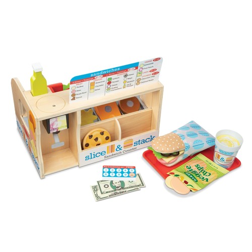 Wooden sandwich counter - wooden,