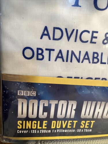 Brand new who duvet - new,