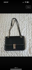 Black Zara Studded Handbag