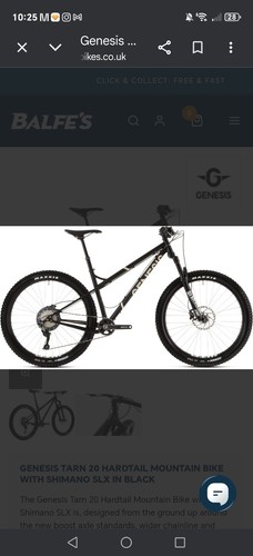 Genesis tarn twenty hardtail - genesis,