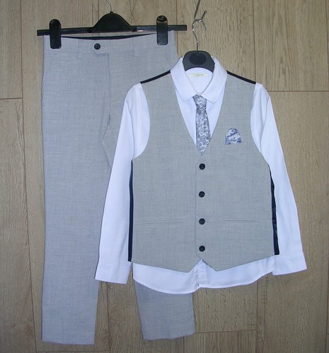 Next boys grey trousers - boys,