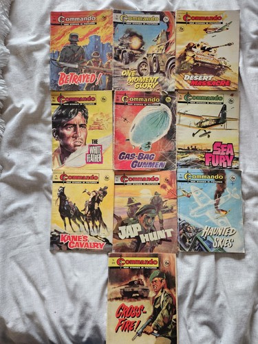 Commando comics job lot bundle - comics,