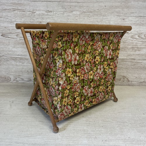 Vintage folding basket - vintage,