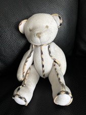Authentic White Burberry Plush