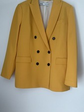 Zara:: Hot Mustard Summer Jacket (L) 42 Inch Chest