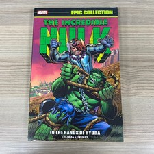 THE INCREDIBLE HULK IN THE HANDS OF HYDRA MARVEL EPIC COLLECTION GRAPHIC NOVEL 4