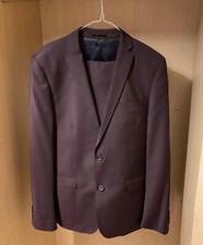 Next Signature Burgundy 2 Piece Suit