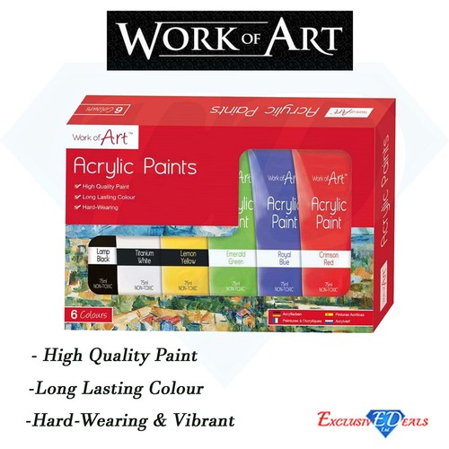 Work art pack 6 assorted - of,