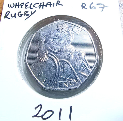 2011 50p wheelchair rugby - 2011,