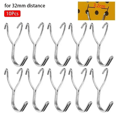 10pcs peg board hooks - board,