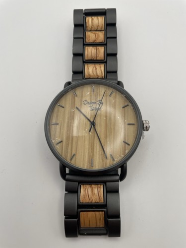Design wood mens watch - design,