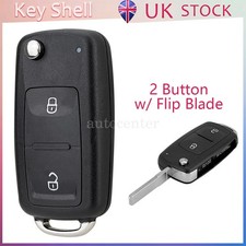 For Volkswagen VW Transporter T5 T6 Amarok Polo Golf Remote Key Fob Case 2Button
