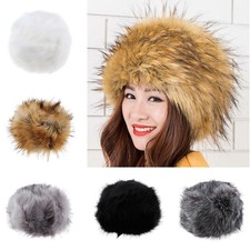 Ladies Cossack Hats Faux Fur
