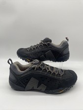 Merrell Intercept Grey Black Vibram Trail Hiking Walking Shoes UK 12.5 EU 48