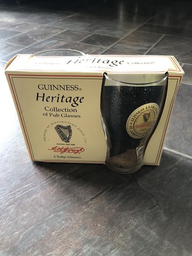 Guinness heritage pint - pint, glasses