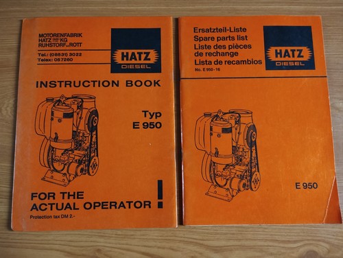 Original hatz diesel engine - original,