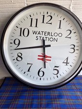 Reproduction Quartz Waterloo Station Wall Clock