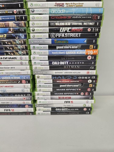 X253 xbox 360 games - xbox,
