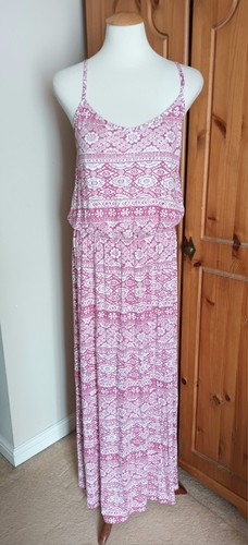Bhs pink white jeresy - pink,