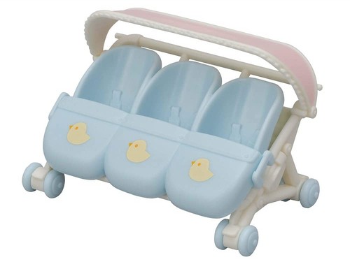 Sylvanian families triplets - families,