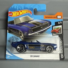 Hot Wheels 69 Camaro Blue