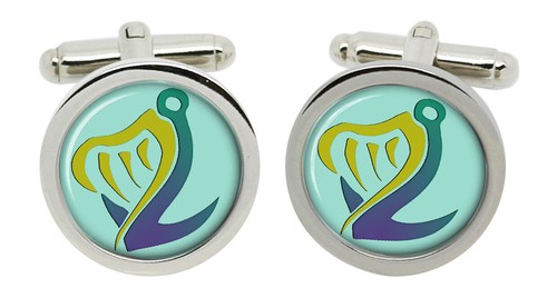 Irish coast guard cufflinks - irish,
